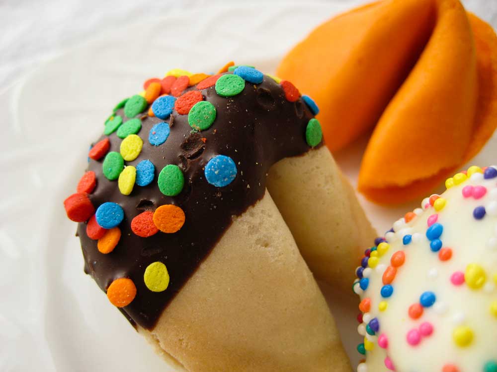 Fortune Cookie Magic Shell Sundae Recipe